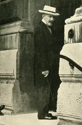 Prinz Lichnowsky im Außenministerium, London, 1914