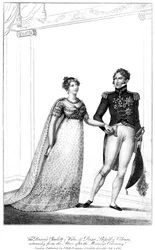 Prinzessin Charlotte & Prinz Leopold, 1816