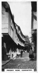 Priory Row, Coventry, West Midlands, ca. 1920er