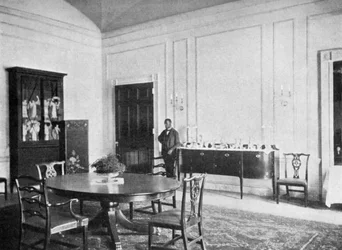 Privates Speisezimmer im Weißen Haus, Washington DC, USA