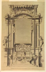 Entwurf für einen Altar