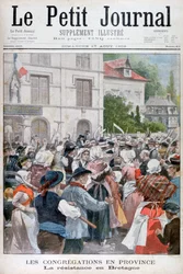 Protest in der Bretagne, 1902