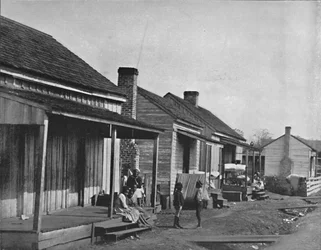 Quartiere in Thomasville, Georgia, 19. Jahrhundert
