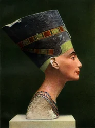 Königin Nofretete 1410 v. Chr.-1330 v. Chr., ca. 1370 v. Chr. 1936