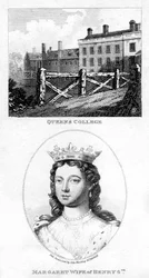Queens College, Cambridge, und Margaret von Anjou, Königin von Heinrich VI., 1801