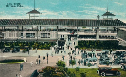 Rennstrecke, Havanna, Kuba, ca. 1950er Jahre