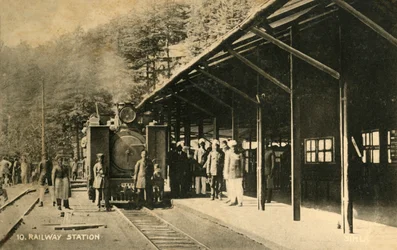 Bahnhof, um 1918-1939