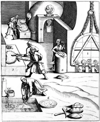 Kupferraffination nach dem ungarischen Verfahren, 1683