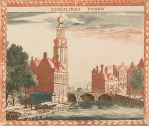 Reguliers Toren, in: Tooneel Der Voornaamste Nederlands Huizen, En Lust Hoven, Naar T Lev...