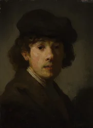 Rembrandt als junger Mann