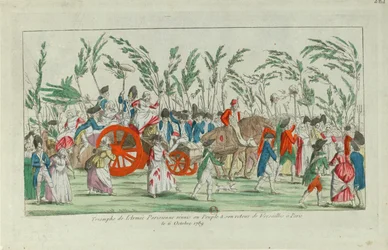 Rückkehr vom Oktober-Marsch nach Versailles, 1789, 1789