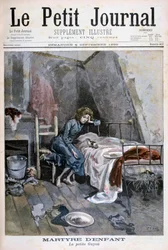Revolte der Blinden in einem Hospiz, Frankreich, 1904