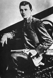 Robert Ford, der Mörder des Gesetzlosen Jesse James, um 1880er-Jahre 1954