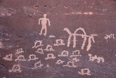 Felsmalereien bei Inchalt, GHAT, LIBYEN
