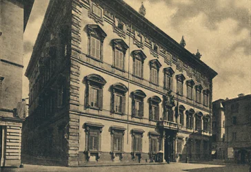 Rom - Palast des Senats, 1910