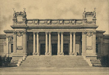 Roma - Valle Giulia. Nationalgalerie für moderne Kunst. Bazzani, 1910