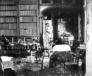 Zimmer in Flete, um 1882
