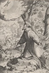 Heiliger Franziskus empfängt die Stigmata, 1590-1620