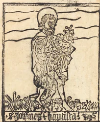 Heiliger Johannes der Täufer [recto], wahrscheinlich 1460-1480