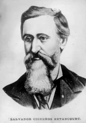 Salvador Cisneros Betancourt, Marquis von Santa Lucia 1828 - 1914, kubanischer Politiker, ca. 1910
