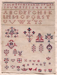 Stickmuster, 1848