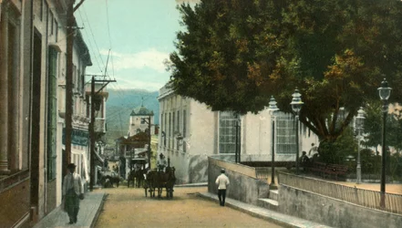 Santiago de Cuba - Calle de Santo Tomas, 1907