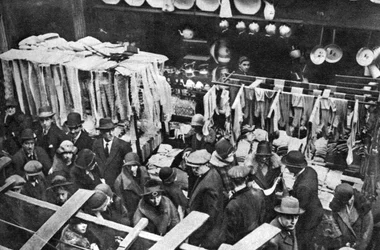 Samstag auf dem Berwick Street Market, Soho, London, 1926-1927