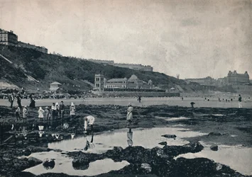 Scarborough - Blick von den Felsen, 1895