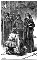 Szene aus Shakespeares Richard III, 1591 um 1870