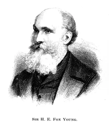 Sir Henry Edward Fox Young, 1886