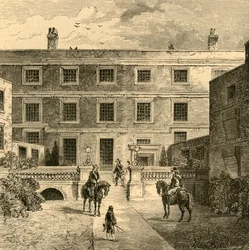 Haus von Sir R. Clayton, Gartenfront, 1897