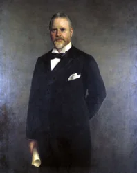Sir William Pollitt, britischer Eisenbahnpromoter und Regierungsbeamter