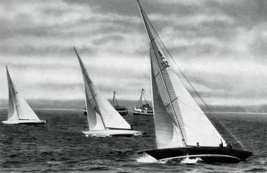 Sechs-Meter-R-Klasse Segeln, Olympische Spiele Berlin