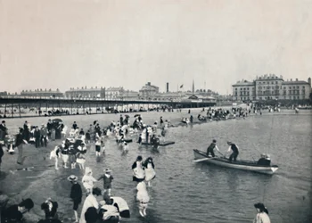Southport - Der Pier und der Südsee, 1895