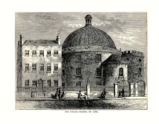 Spa Fields Kapelle, 1781