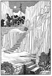 Spartaner fragen das Orakel von Delphi, ob sie Krieg gegen Athen führen sollen, um 431 v. Chr., 1910