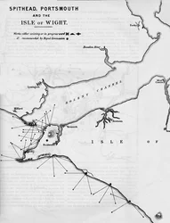 Spithead, Portsmouth und die Isle of Wight, 1884