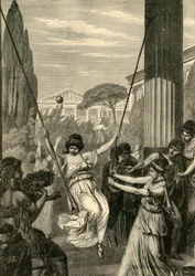 Sport griechischer Mädchen, 1890