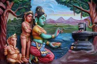 Sri Vadapathira Kaliamman Hindu-Tempel. Ganesha, auch bekannt als Ganapati und Vinayaka, ist eine der am meisten verehrten Gottheiten im Hinduismus. Singapur