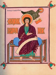 St. Johannes der Evangelist, 8. Jahrhundert 1892