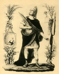 St. Napoleon Römischer Offizier, Märtyrer, frühes 19. Jahrhundert, 1921