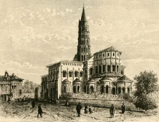 St. Sernin, Toulouse, 1890