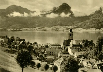 St. Wolfgang im Salzkammergut, Oberösterreich, ca. 1935