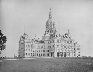 State Capitol, Hartford, Connecticut, ca. 1897