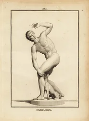 Statue des Endymion, Griechischer Hirte