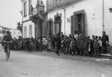 Straßenszene, Nikosia, Zypern, ca. 1920er-1930er