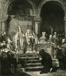 Unterwerfung von Heinrich IV. in Canossa