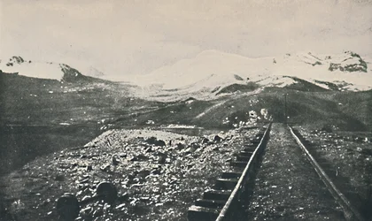 Gipfel der Oroya-Eisenbahn, 1916