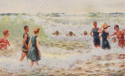 Brandungsbaden, 1923