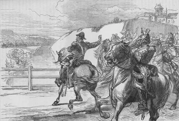 Überraschung der Franzosen durch Beresford (ca. 1880)